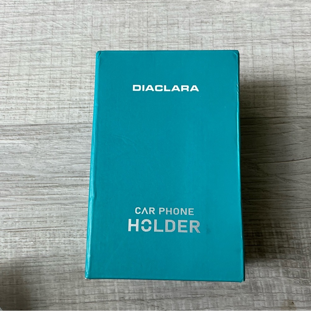 Diaclara Car Phone Holder Mount – Double Metal Hook Air Vent Mount – Open Box